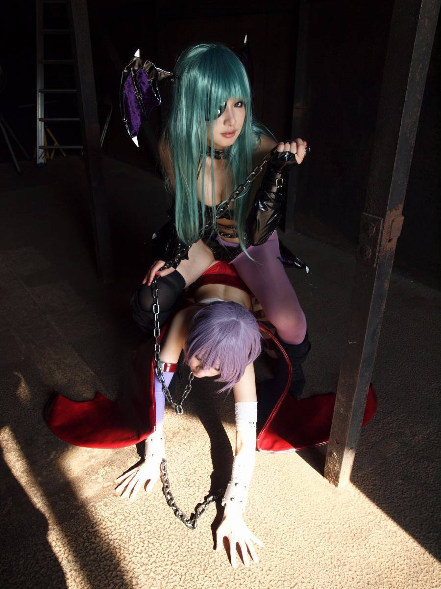 [Cosplay] sm女王乐趣 Darkstalkers Morrigan & Lilith